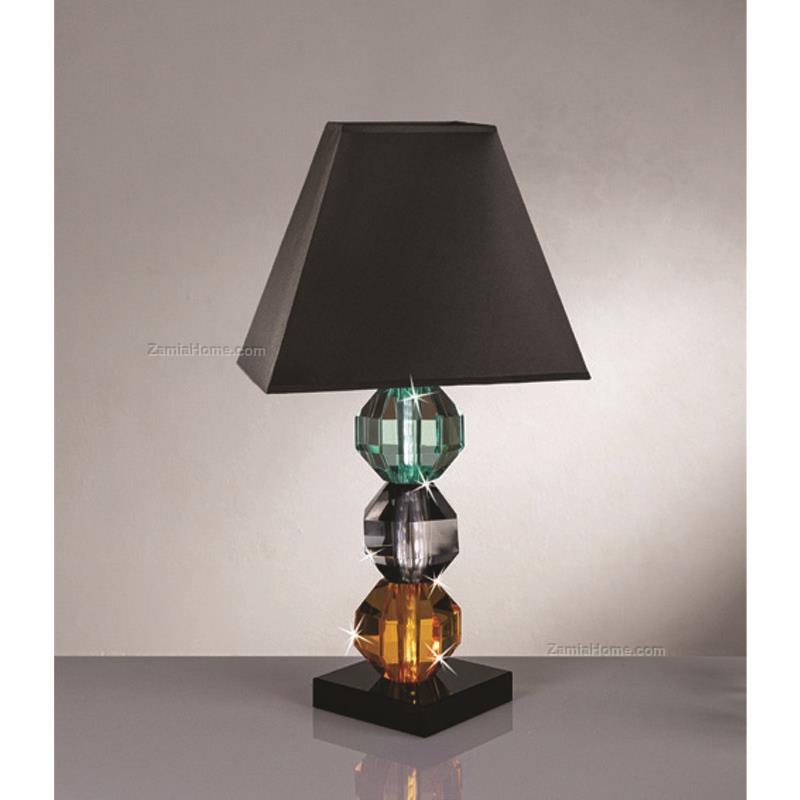 Crystal lamp multicolor