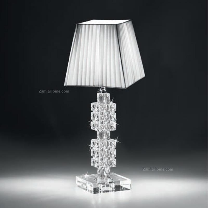 Crystal table lamp
