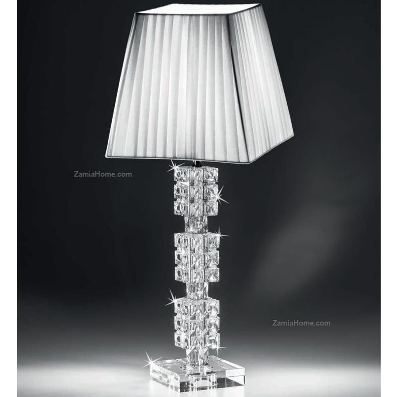Crystal table lamp