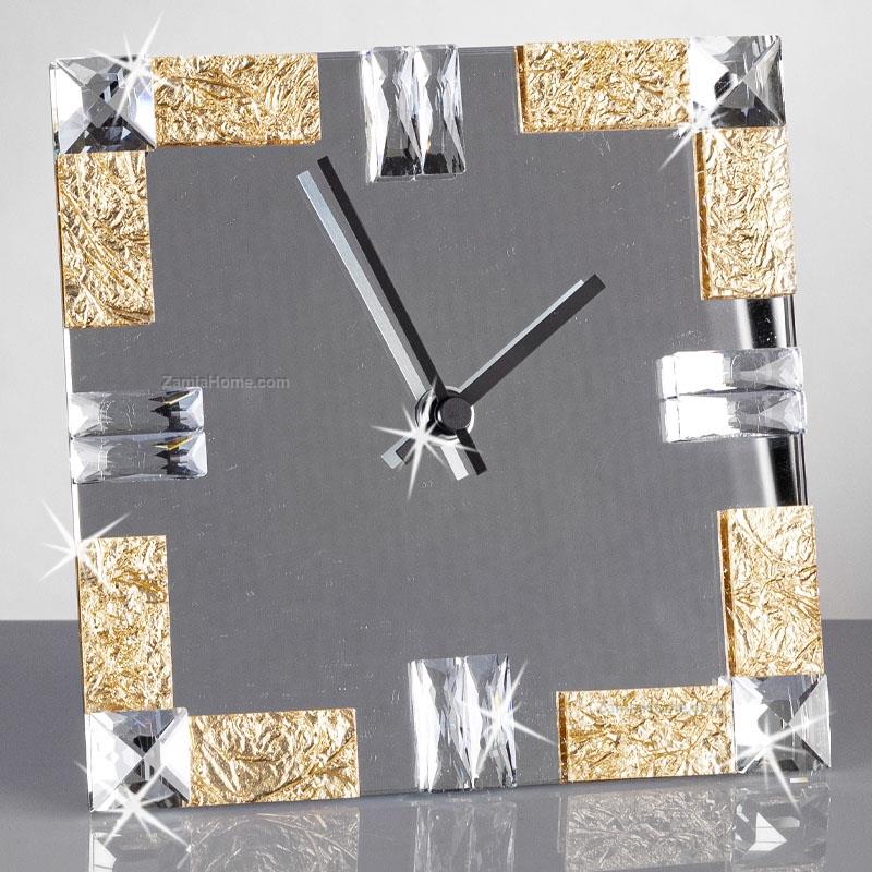 Table clock mosaic