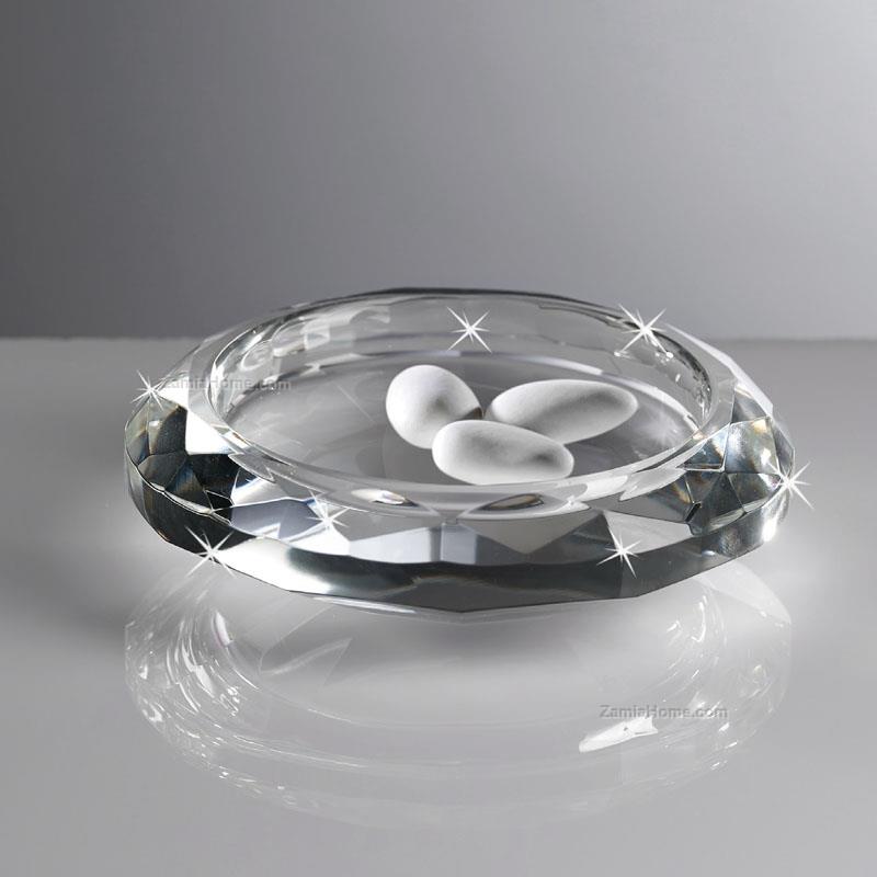 Piattino in cristallo