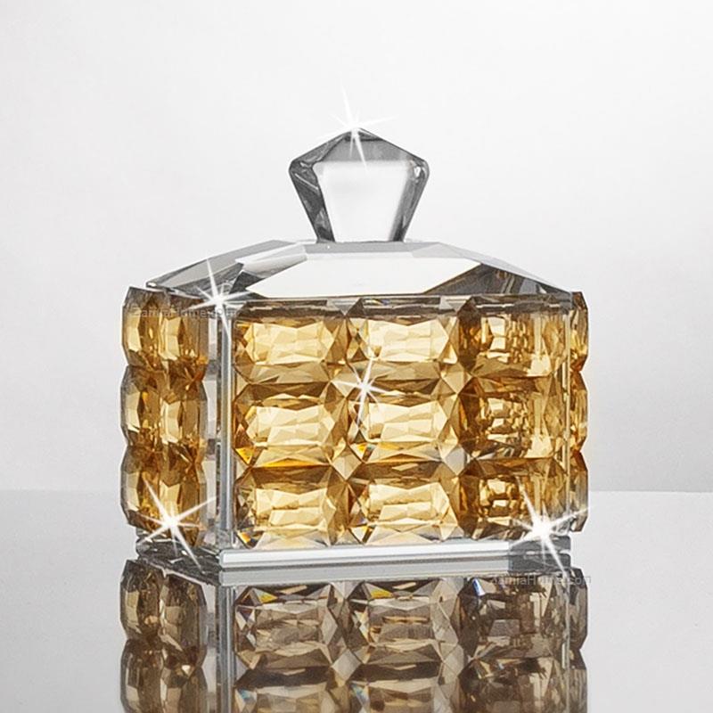 Amber jewelry case