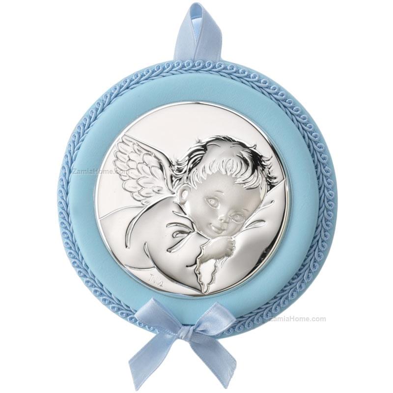 Cradle medallion angel