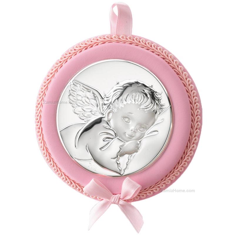 Cradle medallion angel