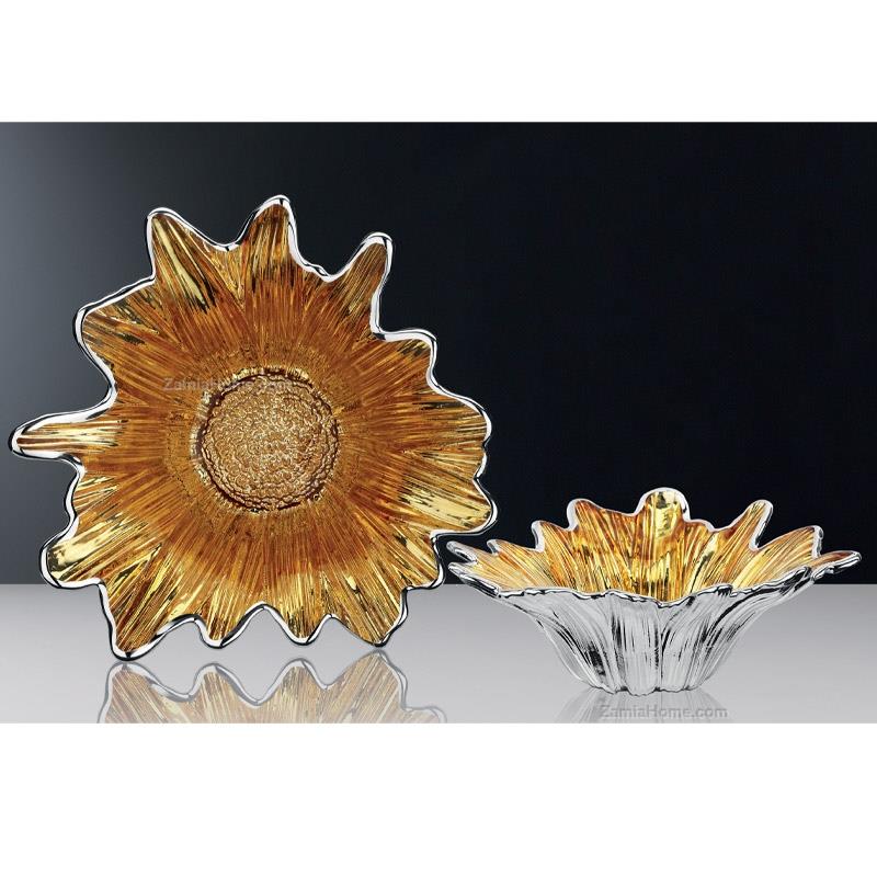Bowl sunflower gold