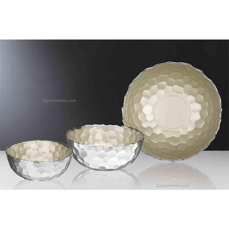 Bowl hammered