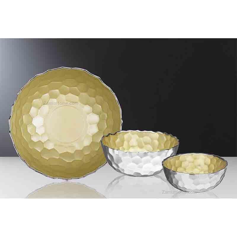 Bowl hammered