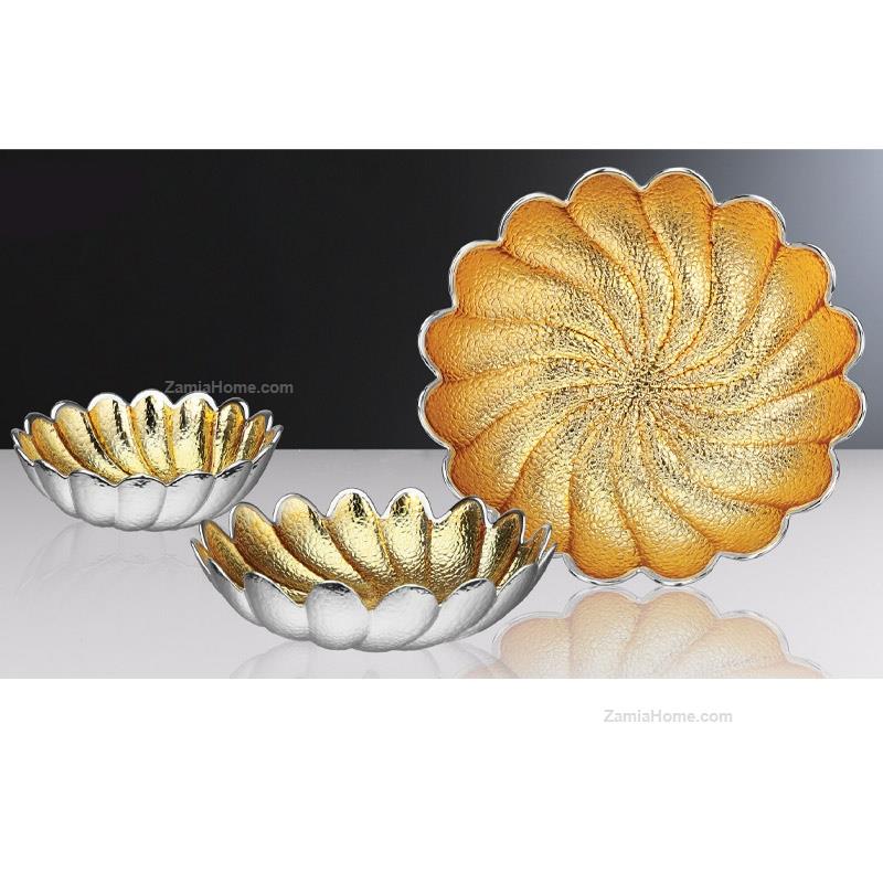 Bowl torchon gold