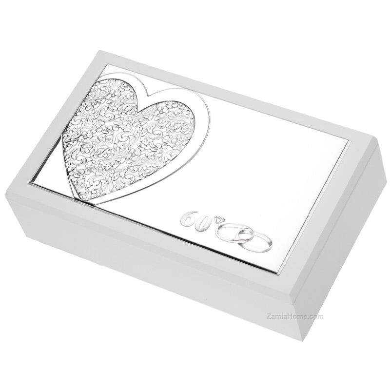 Jewelry case heart anniversary