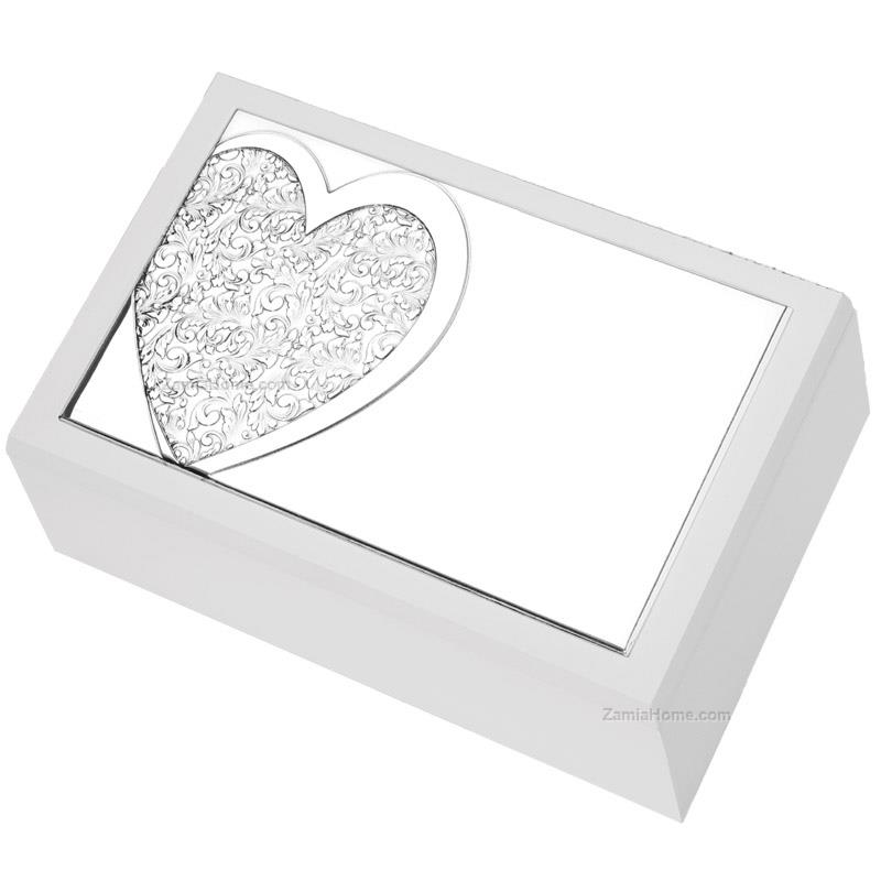 Jewelry case heart
