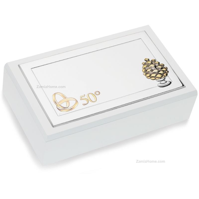 Jewelry case pinecone anniversary
