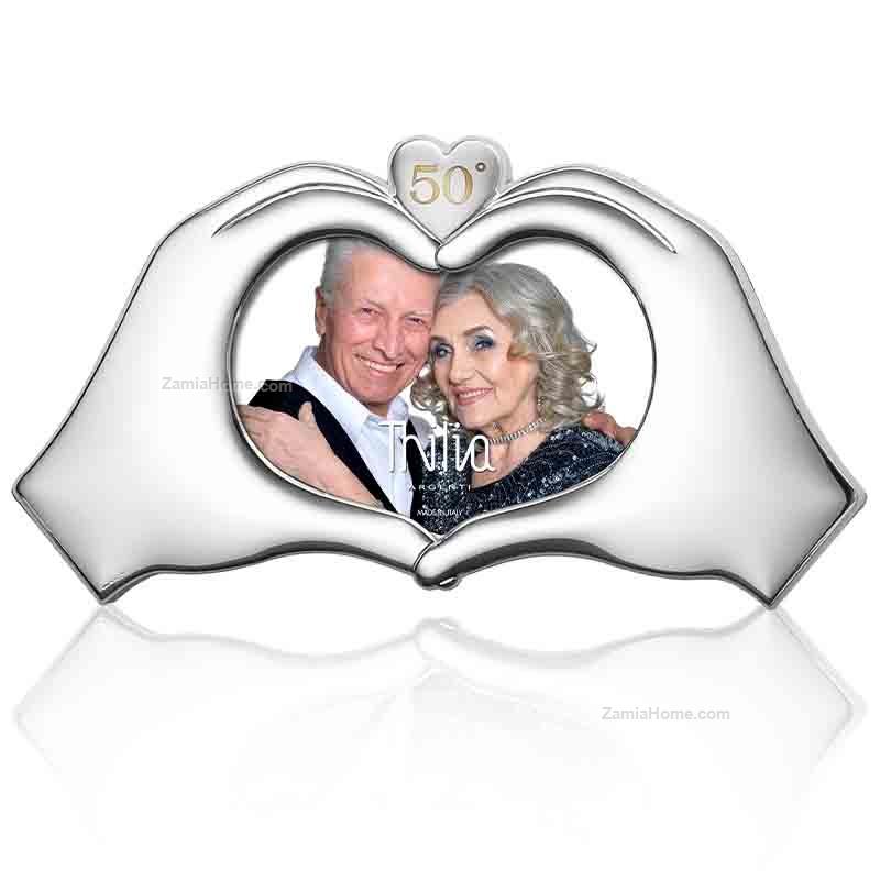 Cornice mani a cuore 50