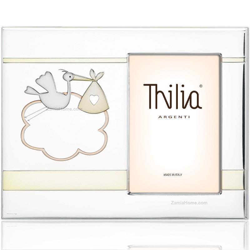 Photoframe stork neutral