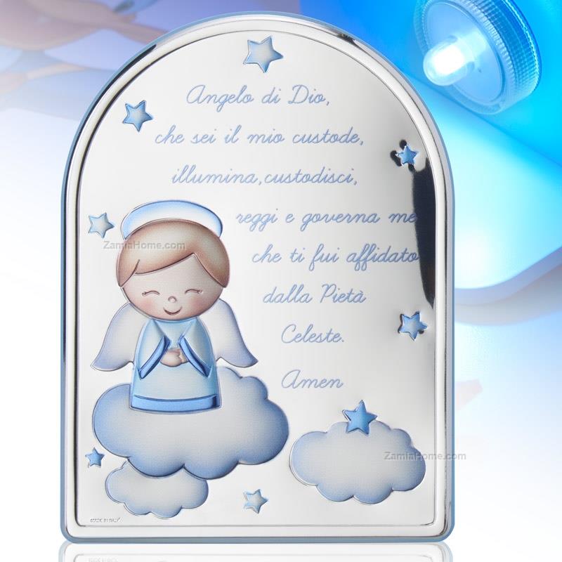 Icona angelo con luce
