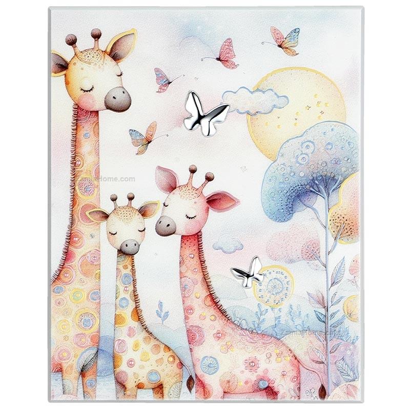 Panel fairy dreams giraffes