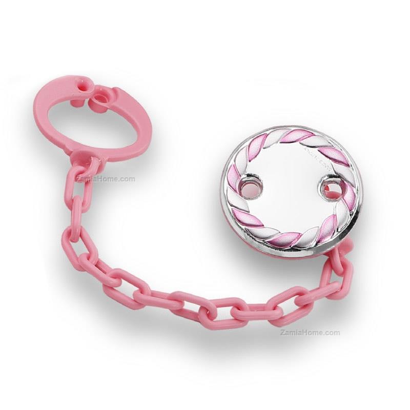 Pacifier brooch braid