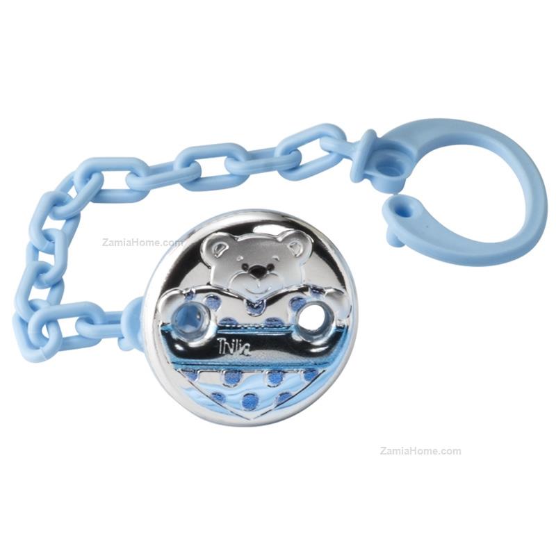 Rubber nipple brooch