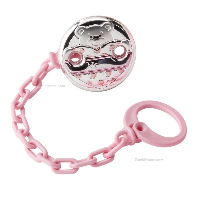 Rubber nipple brooch