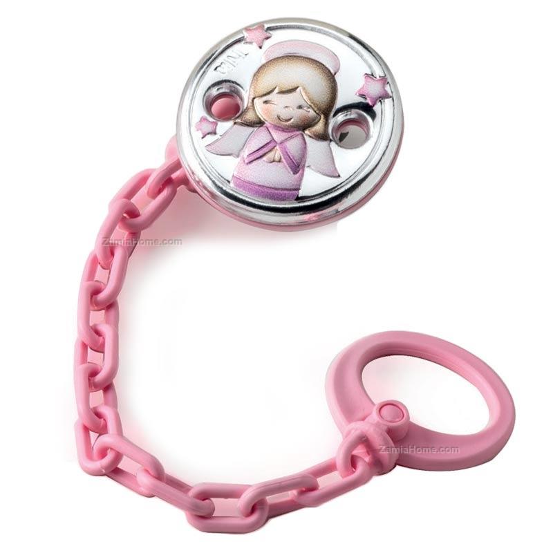 Rubber nipple brooch