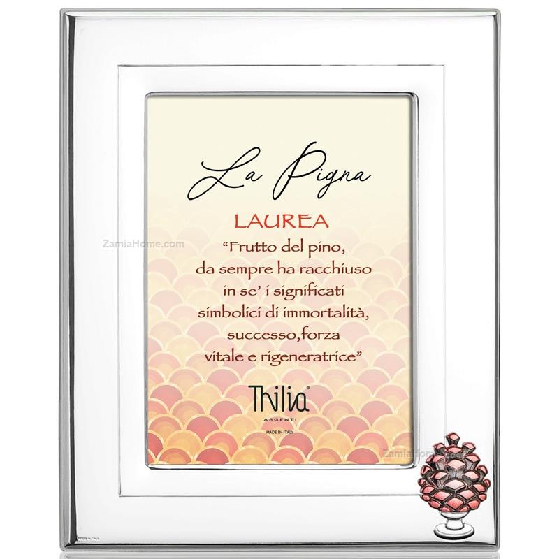 Photoframe pinecone graduation