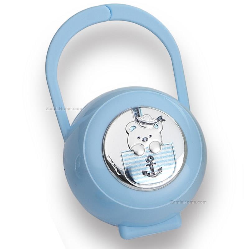 Rubber nipple case teddy bear