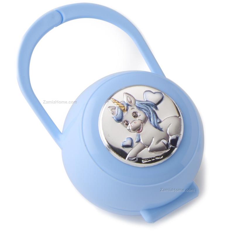 Scatola porta ciuccio unicorno