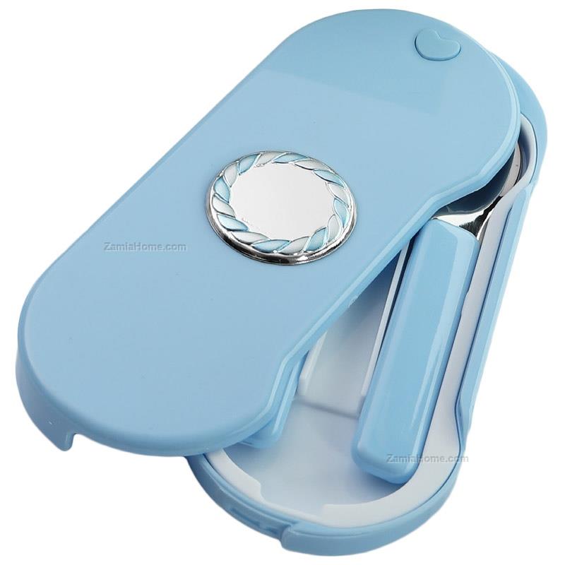 Set posate bimbo treccia