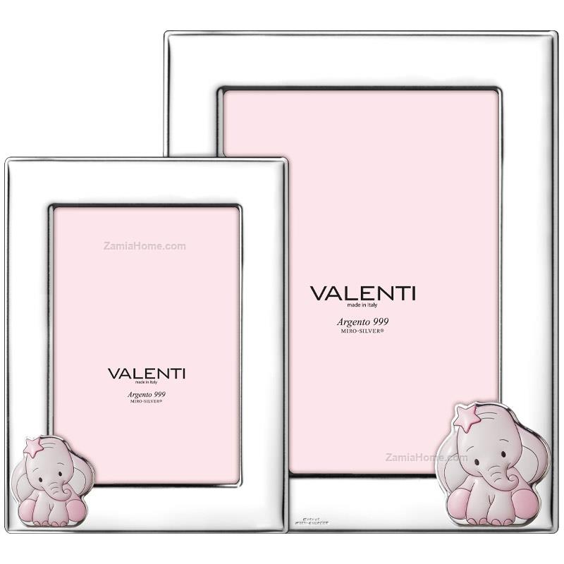 Double photoframe elephant