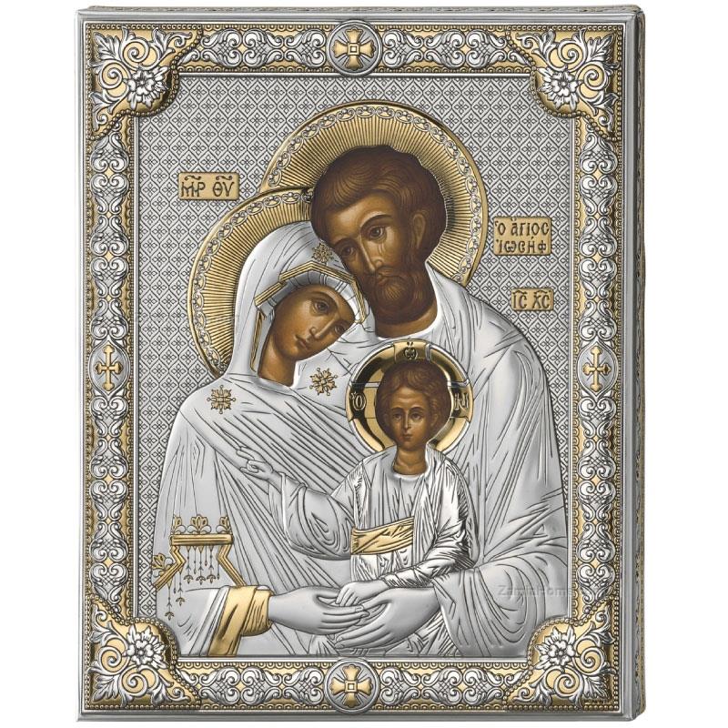 Icona bizantina sacra famiglia