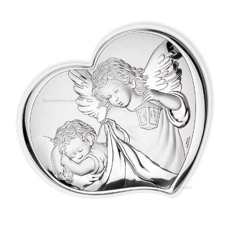 Icona cuore angelo custode