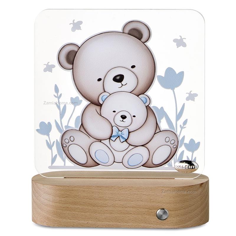 Led table lamp teddy bear