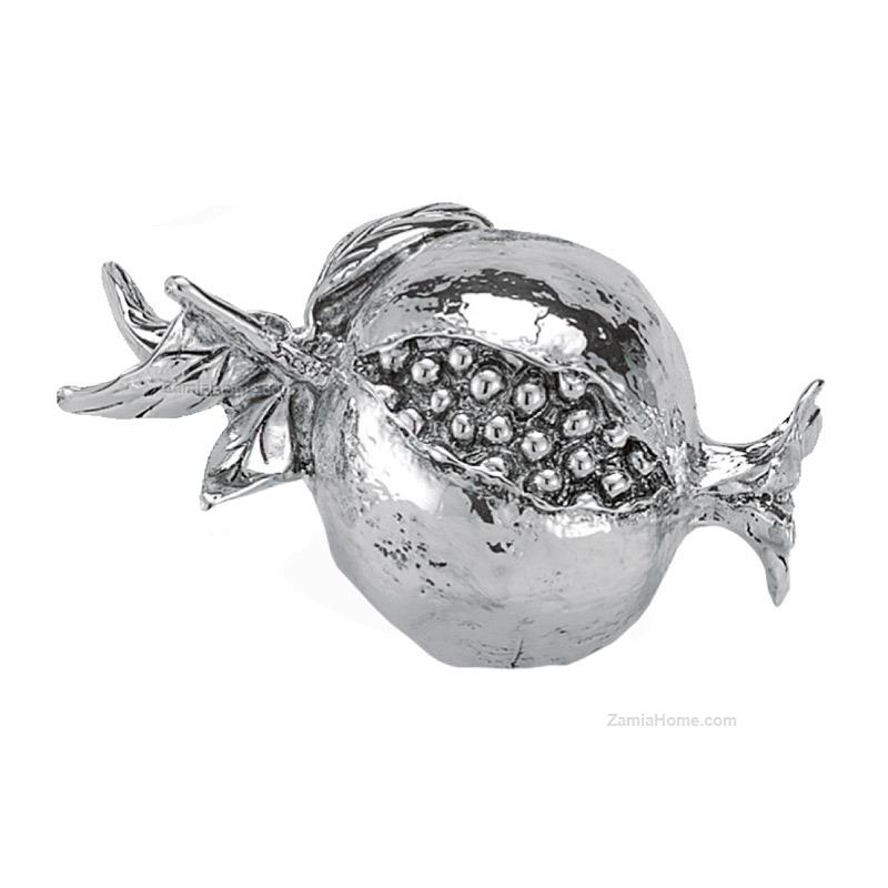 Pomegranate with leaf