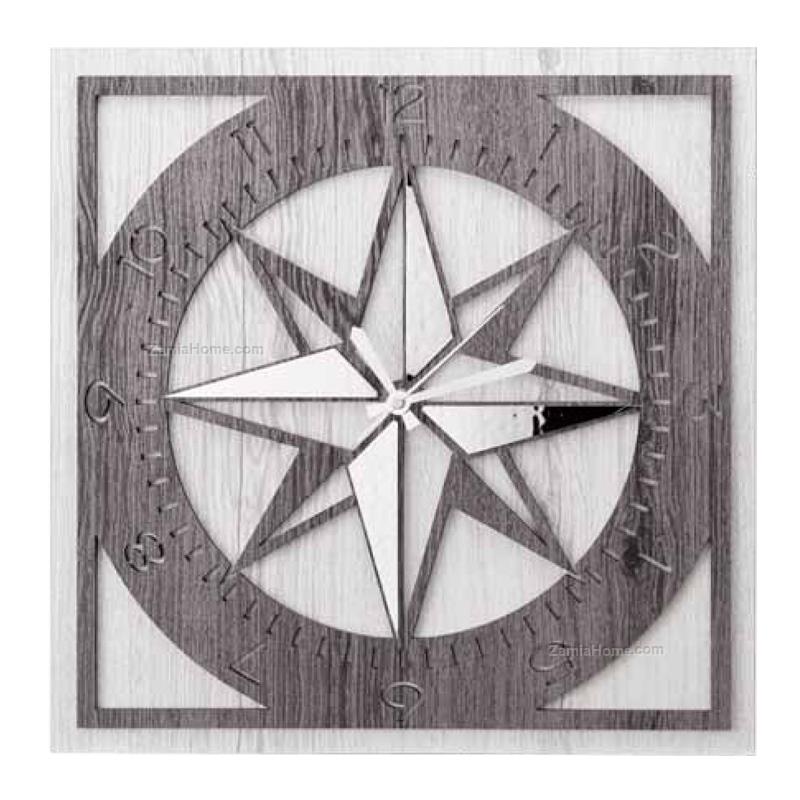 Orologio rosa dei venti valenti \u0026 co. cm 40x40 orologio da parete vll362  orologi per la casa parete