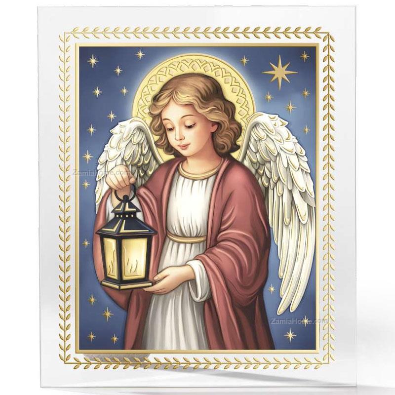 Pannello angelo natalizio