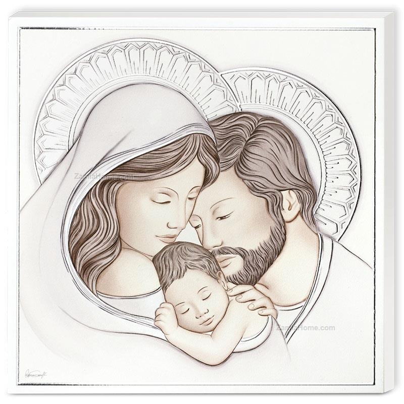 Pannello sacra famiglia