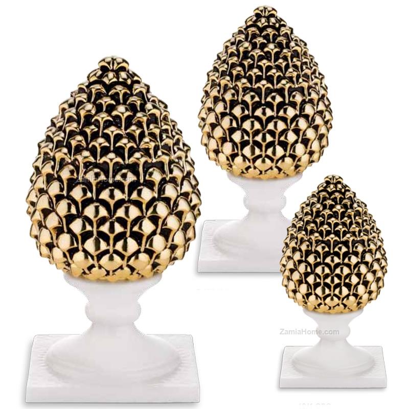 Golden pine cone