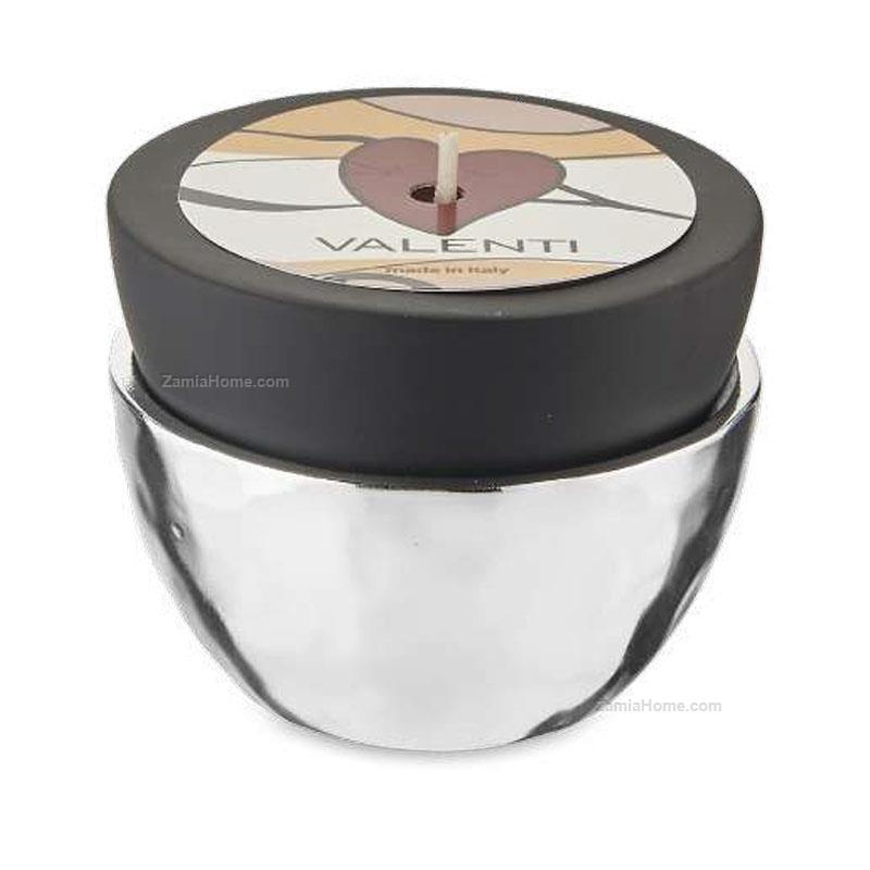 Tea light holder silver base