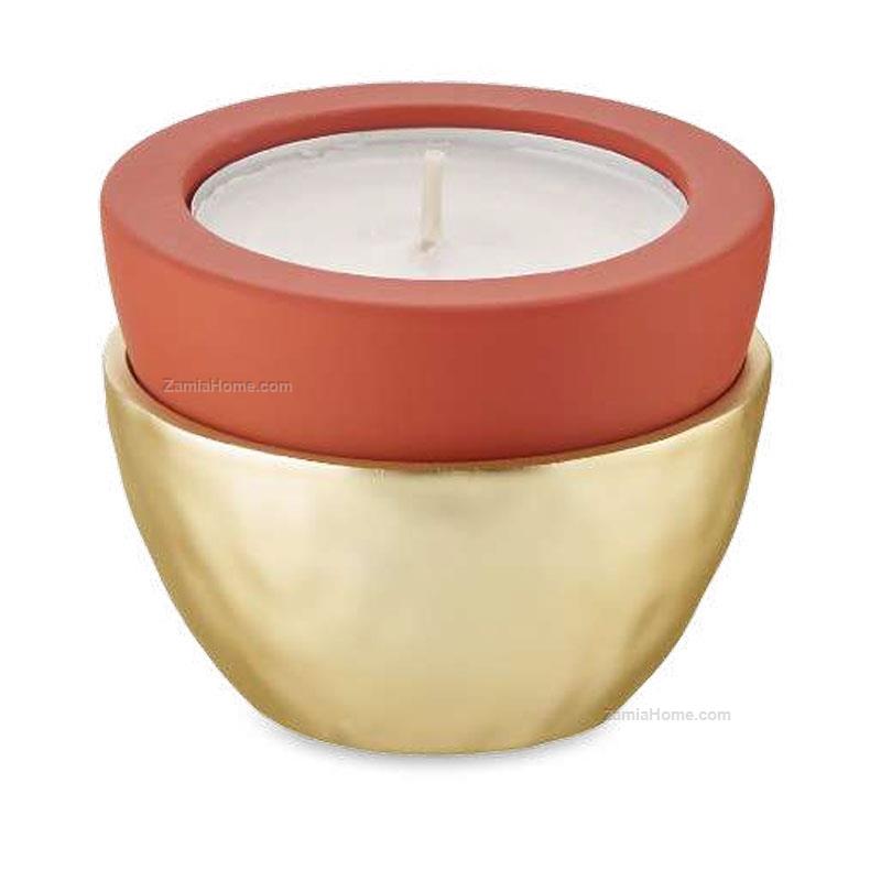 Tea light holder golden base