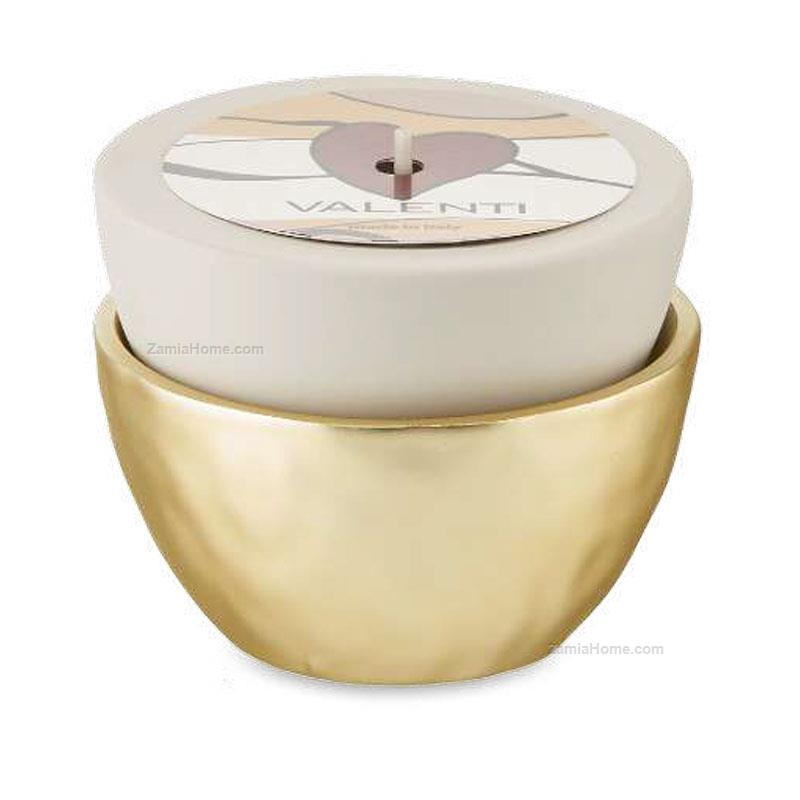 Tea light holder golden base