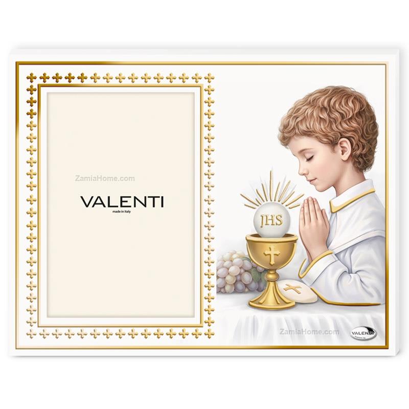 Photoframe communion boy
