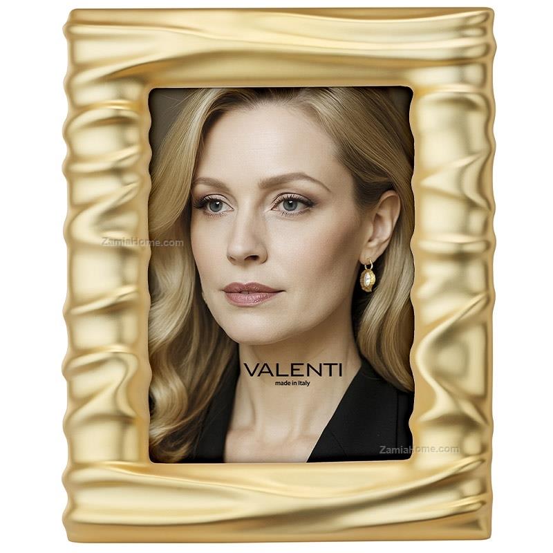 Photoframe waves gold