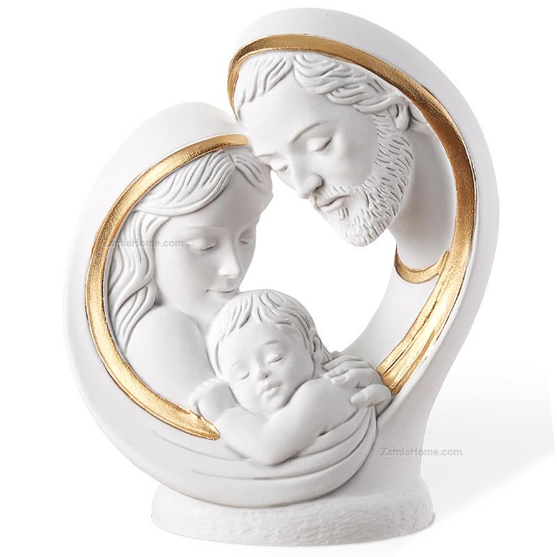 Holy family sculpture