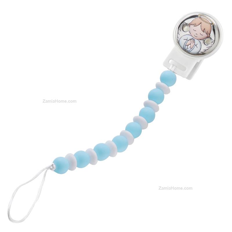 Rubber nipple brooch angels