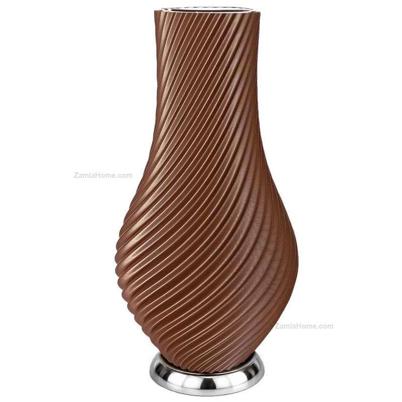 Vase silver base
