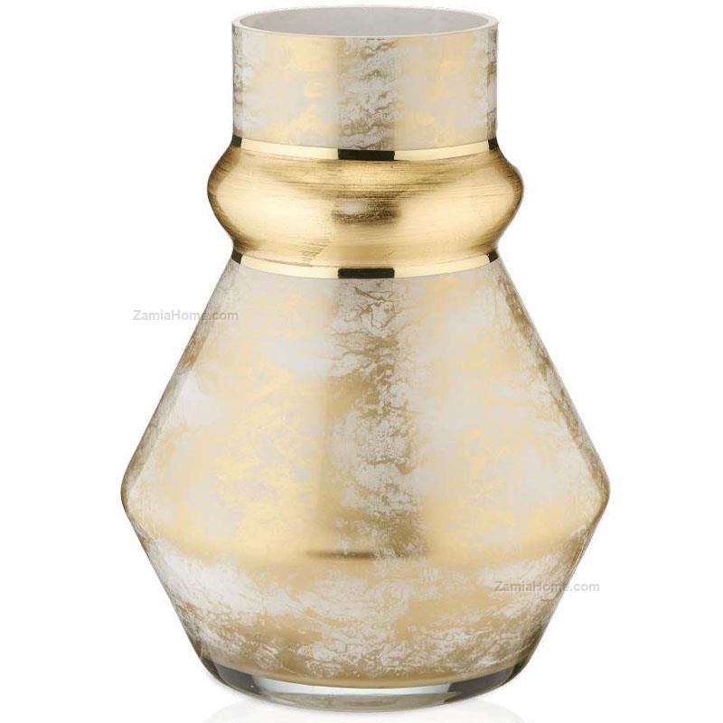 Crystal vase gold