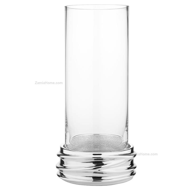 Crystal vase waves