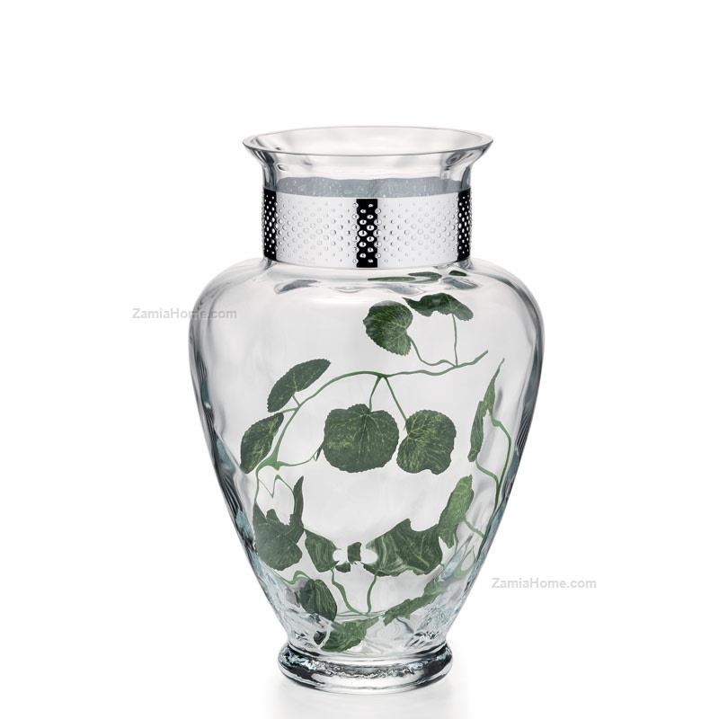 Vaso in vetro bolle