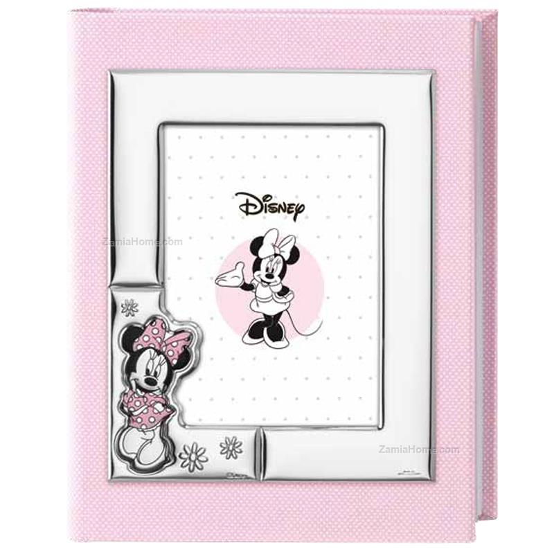 Album foto minnie mouse valenti disney cm 25x30 rosa album bimbo vld521/3ra  album bimbo