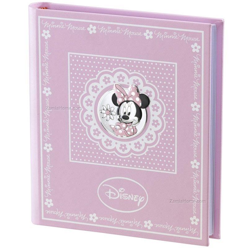 Photo album baby minnie valenti disney cm 20x25 - white photo album with  silver plate frame baby minnie vld761/2bi photo album baby line special  price