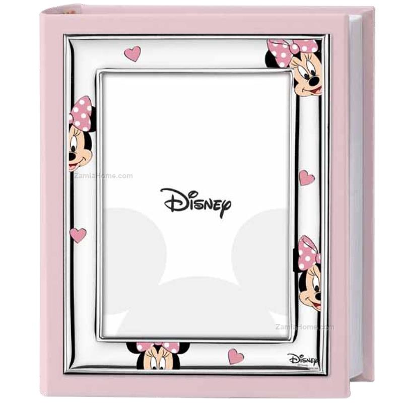 Photo album baby minnie valenti disney cm 20x25 - white photo album with  silver plate frame baby minnie vld761/2bi photo album baby line special  price